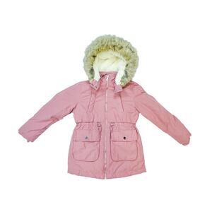 H&M Girl's Winter Jacket | Faux Fur | Size 7/8